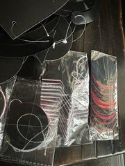 Casino Party Decorations Lot Balloons Streamers Foil Curtains Red Black Decor