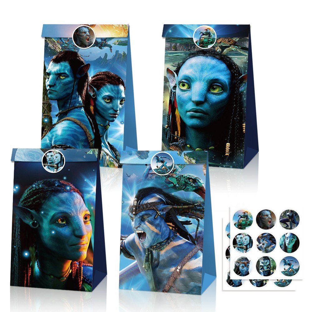 Avatar Gift Bags Candy Bags 12PCS Party Favor Birthday Party Decorations