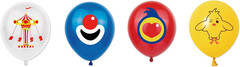 Circus Theme Birthday Party Decorations, Cartoon Carnival Animal Party Supplies