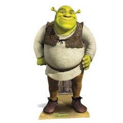 Star Cutouts, Shrek, Life-Size Cardboard Cutout Standup – 67 x 37 inches