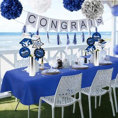 Graduation Decorations Navy Blue Class of 2026/Blue Graduation Party Centerpi…