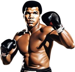 Muhammad Ali Inspired Fan Art