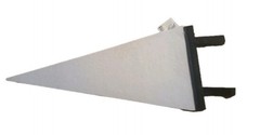 Celebrate White, Black & Gold Grad Felt Pennant 20″ x 9″