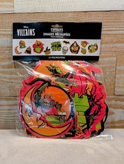 Disney Villains Halloween Cutouts (12pcs) – Single-Sided Party Decorations – NEW