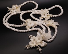Ivory Wedding Lasso Rope Traditional Lazo Cord Ivory