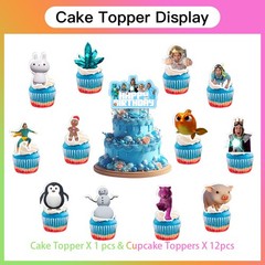 Danny Party Supplies Birthday Decor Set Balloons Cake Toppers Banner
