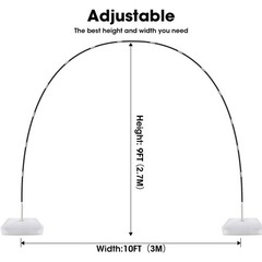 Chamvis Balloon Arch Kit with Electric Balloon Pump, Adjustable Balloon Arch …
