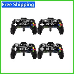 Reusable Game Controller Balloons – Fun 4 Pack for Boys & Girls Birthday Parties