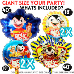 6 bely beto balloon party happy birthday supplies decoration theme foil idea