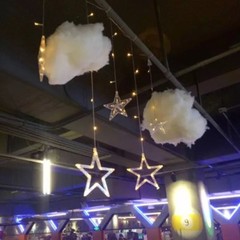3D Artificial Clouds Wedding Party White Fake Cloud Cotton Home Stage Decor Prop