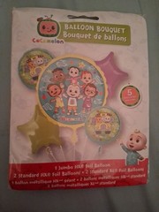 cocomelon birthday party supplies Balloons, 5 Balloons NIP