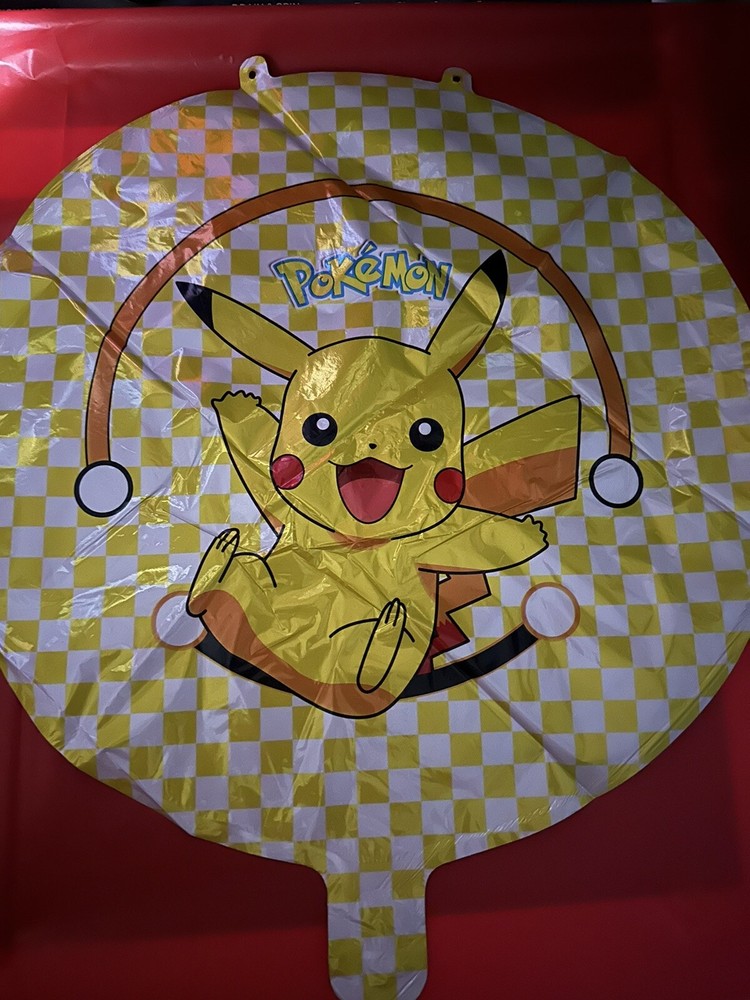 ANIME YELLOW MONSTER SQUIRREL PARTY SUPPLIES BACKDROP BANNER BALLOON CAKE TOPPER