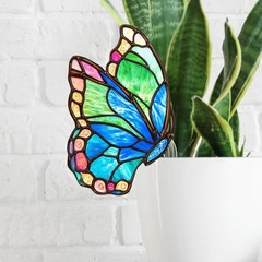 Fun for acrylic Bird Pot Decor for Whimsical Garden Accents and Plant