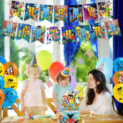A Goofy Movie Birthday DecorationsA Blue, Green, Yellow