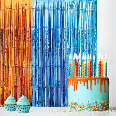 Blue Dog Birthday Decorations, 2 Pack Dog-Themed Party Supplies | 3.3X6.6 Ft Ora