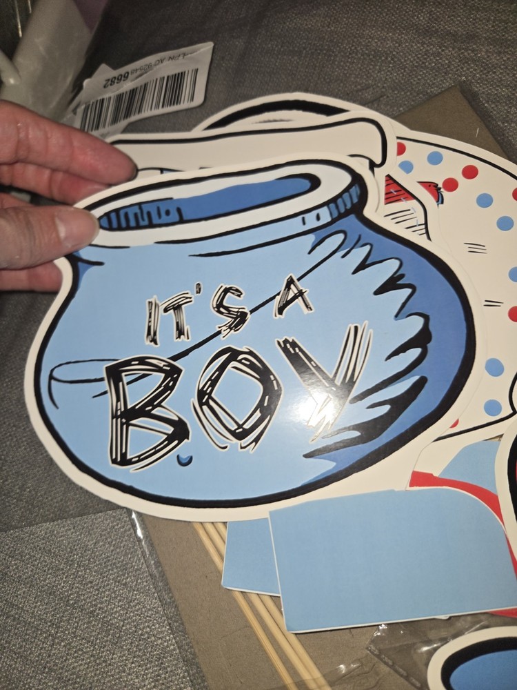 Baby Shower Cat in Hat theme banner