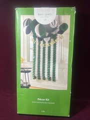 Kate Spade NY x Target Party Décor Kit – Custom Banner, Fans Honeycombs open box
