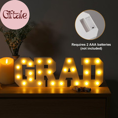 2026 Graduation Decorations- Light up Letters «GRAD 2026» Class of 2026 Graduati
