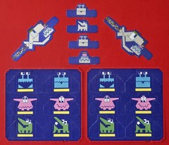 Video Game Hallmark Centerpiece Birthday Party Invaders 12″ NOS (38) Place Cards