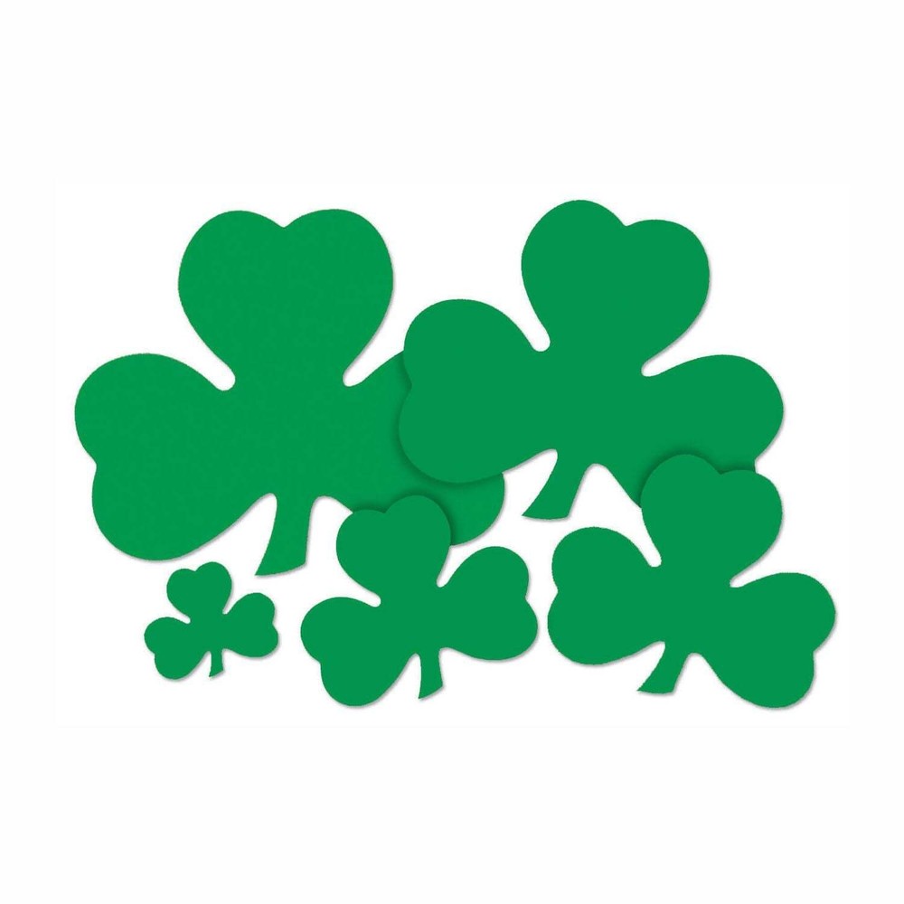 Beistle Green Shamrock Cutout – St. Patricks | Party Supply | Decoration