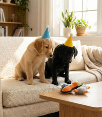 Colorful Mini Party Hats for Pets and Dolls – 6 Pack Birthday Accessories