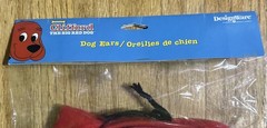 Vintage Scholastic Clifford The Big Red Dog Costume Ears Headband/Party Hat