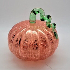 Halloween Autumn Fall Orange Pumpkin Light Up Battery Operated
