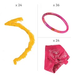 Neon Apparel Party Kit – 252 Pc.