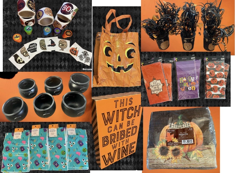 Halloween Party Supplies Bundle