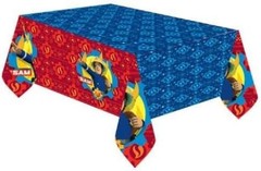 (PKT) Child Fireman Sam Plastic Tablecover Table Cover