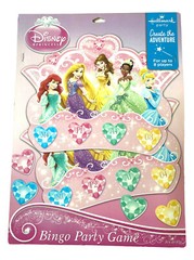 Hallmark Disney Princess Royal Birthday Party Supplies – Bingo Game for 8 Guests