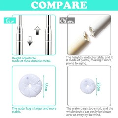Balloon Column Stand Kit Sets of 2, 80 Inch Adjustable Balloon Stand Balloons…