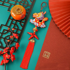 Chinese RED Knot dragon Lucky Tassel Charm Door/Home Hanging Decoration