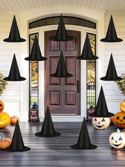Floating Witch Hats Halloween Hanging Ceiling Decor Party Decorations 5/20 Pack