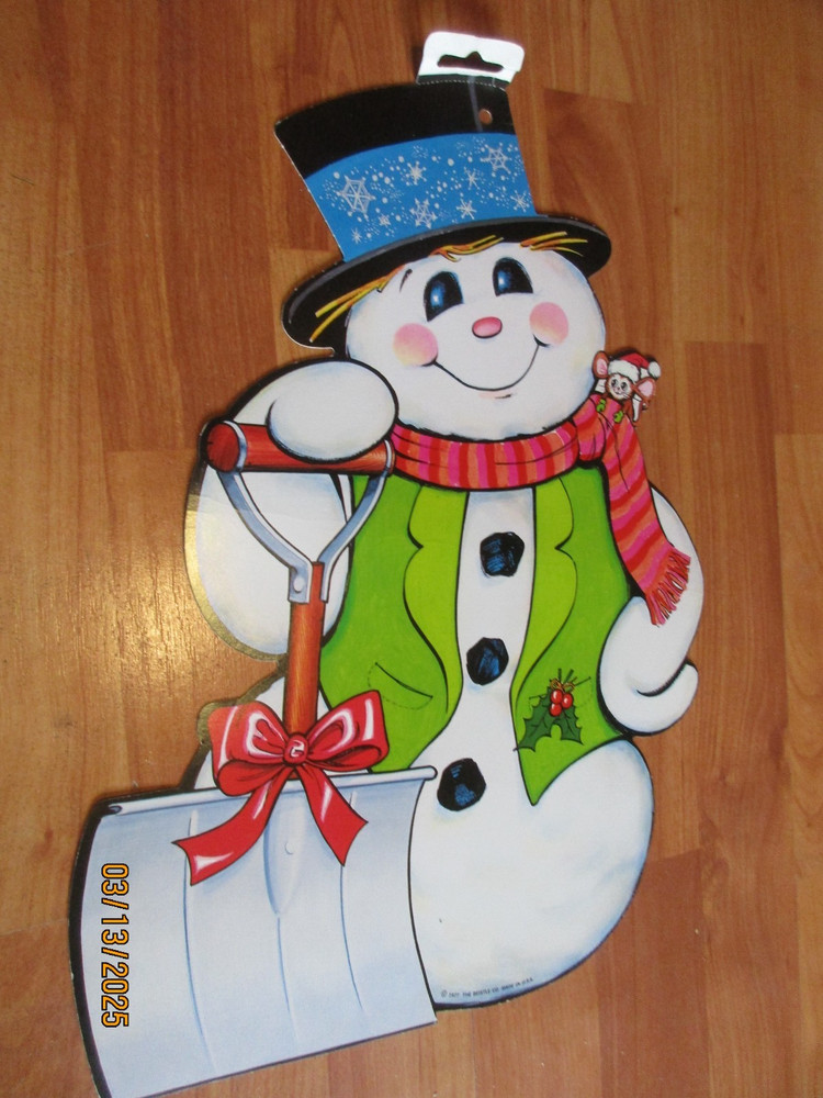 Christmas Diecuts Cutouts Beistle XL Vintage Decorations U Pick NOT a LOT