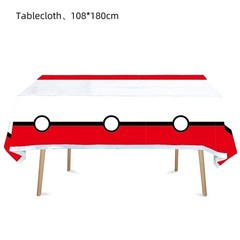 Pokemon Pikachu Tablecloth Party Supplies Birthday Baby Shower Decor USA