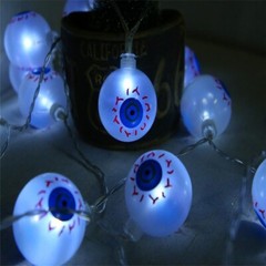Halloween Ghost Eyes String Lights Battery Operated Indoor Party Decor Outdoor