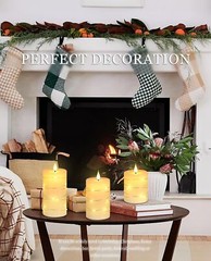 Flameless Candles With Remote, Battery Operated Candles LED Candles with stri…