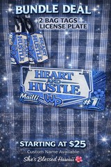 Graduation License Plates & Stole Sets