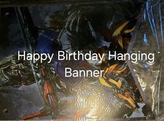 Transformers Party Banner 3×5 Ft w/ Party Decoration And Accessories