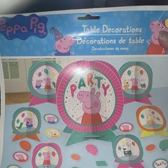 Amscan Peppa Pig Table Decoration Party Centerpiece Kit, Paper, Multicolor