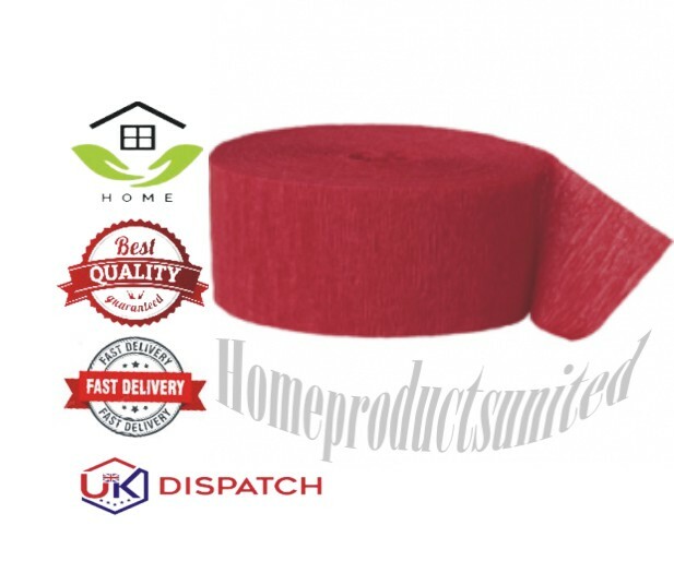 Crepe Paper Streamer Ribbon Stripes Roll Wedding Birthday Party DIY Decor 81ft
