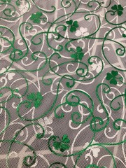 St Patrick’s Day Irish Party New Hat Cups Fabric Pins Flags Used Banner & Sash