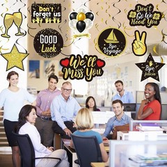 30 Pieces Farewell Party Decorations, We Will Miss You Going Away Hanging Swi…