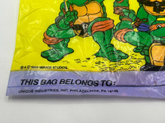 1989 TMNT Birthday Supplies 2 Cups & 1″ Loot Bag» Teenage Mutant Ninja Turtles