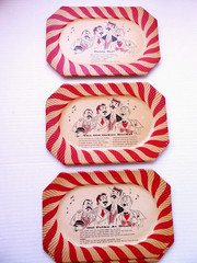 Mixed Lot (10) Paper Plates Daisy Bell Old Folks At Home The Old Oaken Bucket 9″
