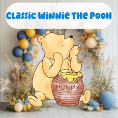 Classic Winnie the Pooh Cutout Decoration, Honey Bear Baby Birthday, Baby Shower