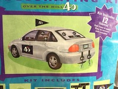 Creative Corner Over the Hill 40th Birthday Car Decorating Kit (12 piece)