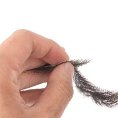 Fake Beard Goatee Beard Realistic 100% Human Hair Full Hand Tied Goatee False…