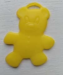 Vintage 1991 Plastic Charm Weights/Bright Multi Colored 12 Pack/Pre-Loved